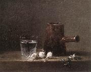 jean-Baptiste-Simeon Chardin Water Glass and Jug Spain oil painting reproduction
